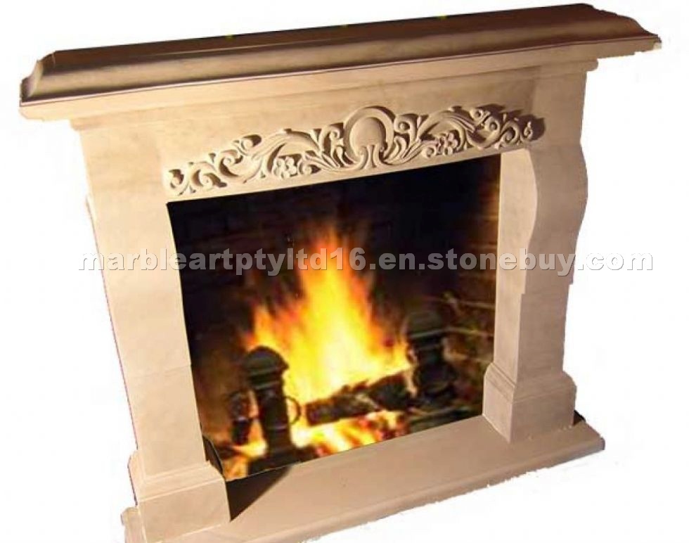 Carved Sandstone Fireplaces