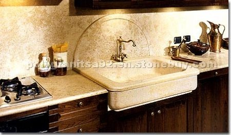 Kitchen countertops, sinks