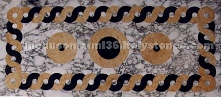 Inlaid Policrome Rosace