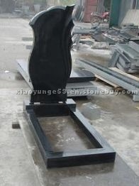 Shanxi black headstone