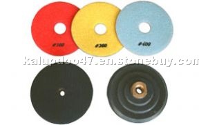 Diamond sponges for water polishing
