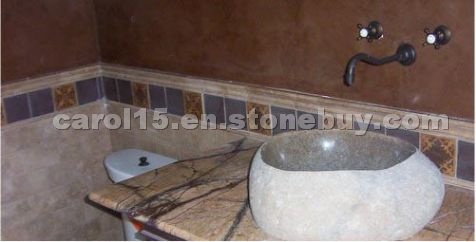 Marble Vanity Top- Granite Basin