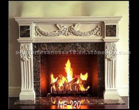fireplaces, columns, fountains