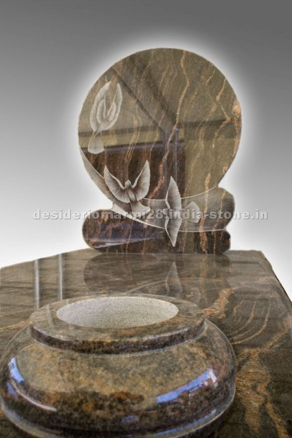 Multicolor Red Granite Monument