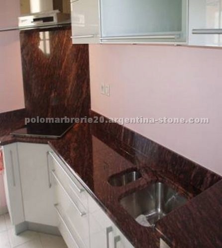 Marble, granite countertops