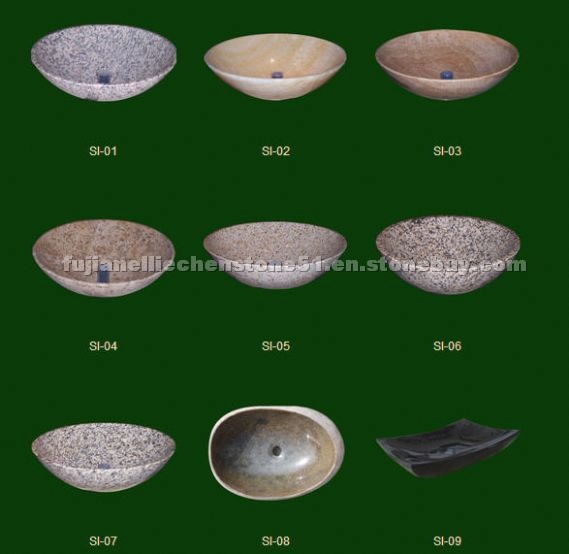 Natural Stone Sinks, Basins