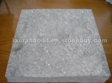 flamed blue limestone, limestone, paving stone