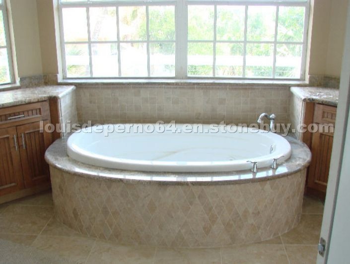 Bathtub - Travertine