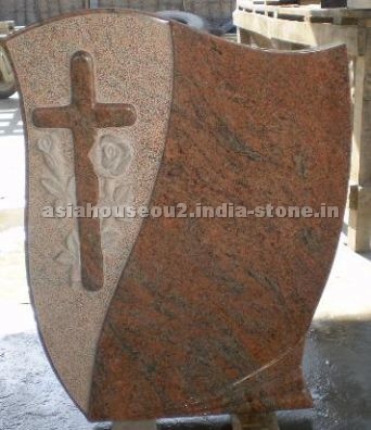 Granite grave monument