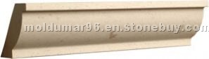 Caliza Capri marble molding