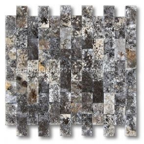 Travertine Mosaics - Split Face Travertine Mosaics - Split Face