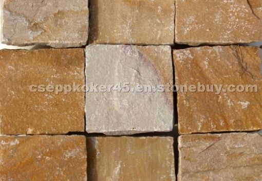 Camel Dust Yellow Sandstone, Cobblestone
