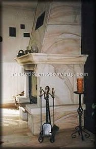 Fireplace - Limestone, Sandstone, Travertine, Marb