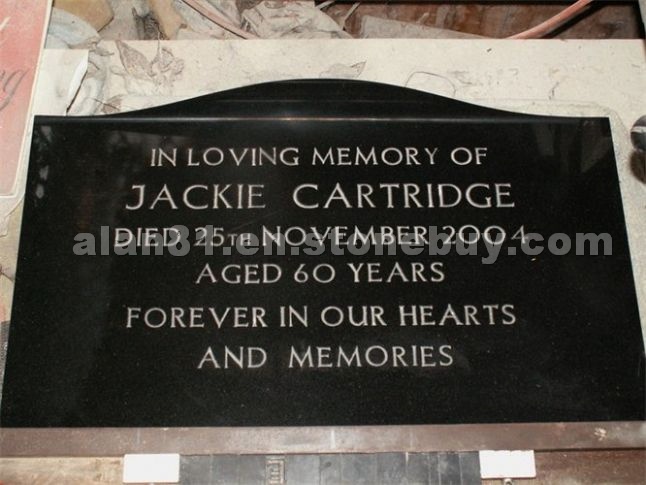 Black Granite Memorials
