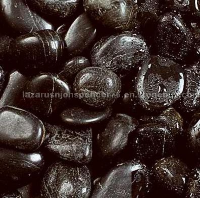Black Polished Pebbles