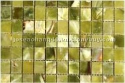 Onyx Classic Green 1x1 Mosaic