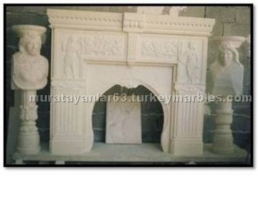 Crema Antalya Limestone Fireplace DCH014