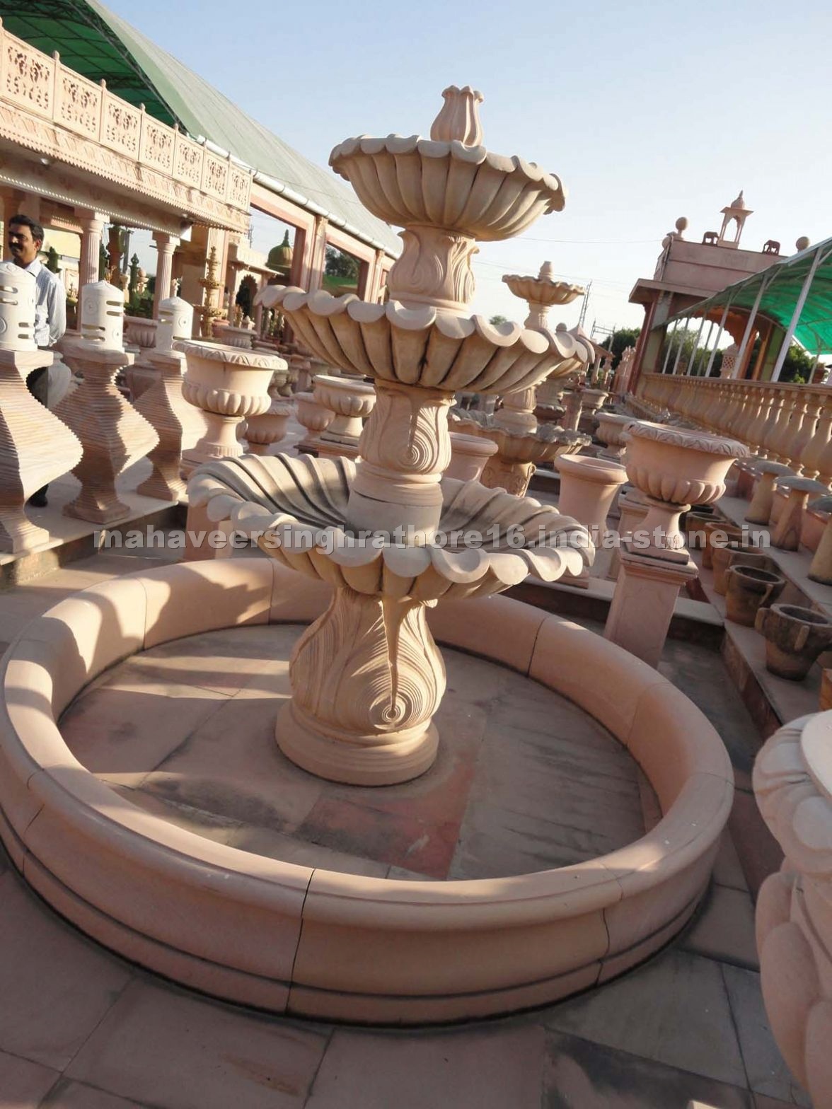 Sandstone Fountain