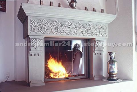 Bollinger Sandstein Fireplace
