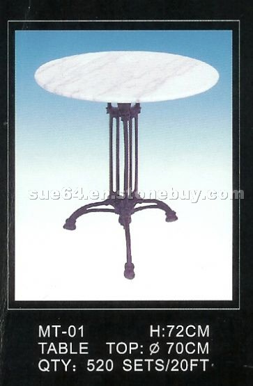 marble table