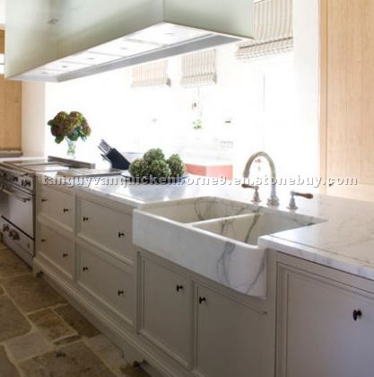Calacatta Marble Kitchen