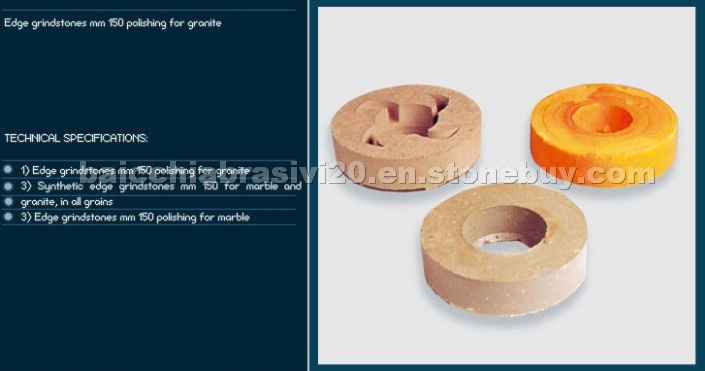 Edge grindstones polishing for granite