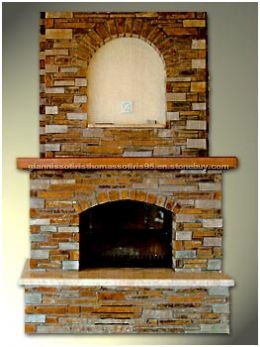 Slate Fireplace