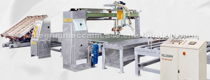 Continuous Flaming machine for slabs