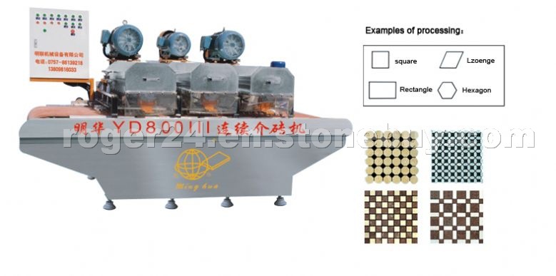 mosaic automatic continuous cutting machine
