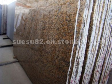 Giallo St. Cecilia big slabs, counter-tops