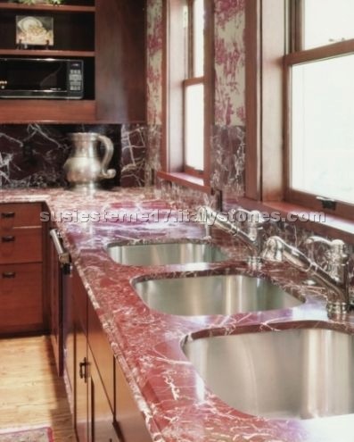 Rosso Levanto Countertop