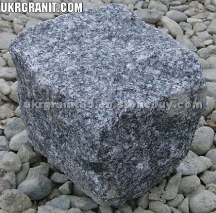 Granite paving stone-cube stones