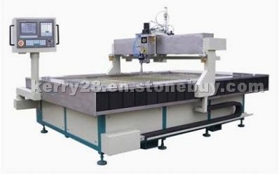 CNC waterjet cutting machine of gantry type