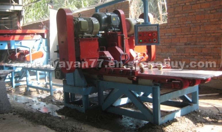 Multiple knife edge, cutting machine (cutting line