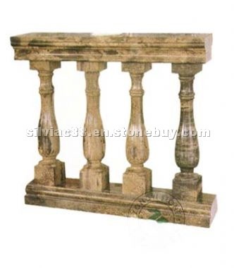 Granite marble baluster