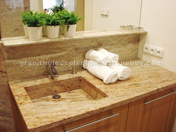 Granite bathroom, vanity top Granite bathroom, vanity top