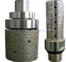 Vacuum brazed diamond milling cutter / drum wheel
