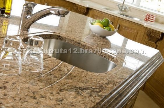 Giallo Veneziano granite island