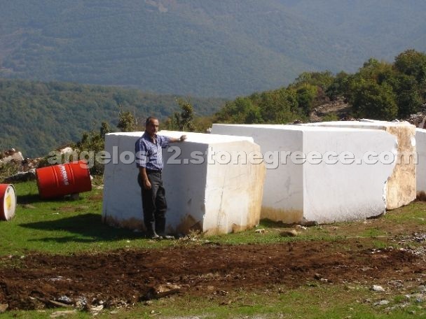 Pighes White Marble Blocks
