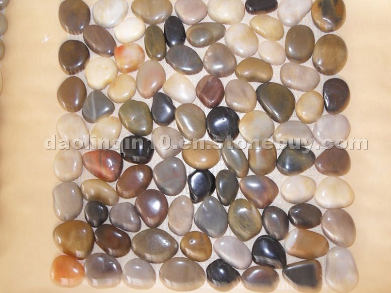 Pebble Stone high-polished mosaic