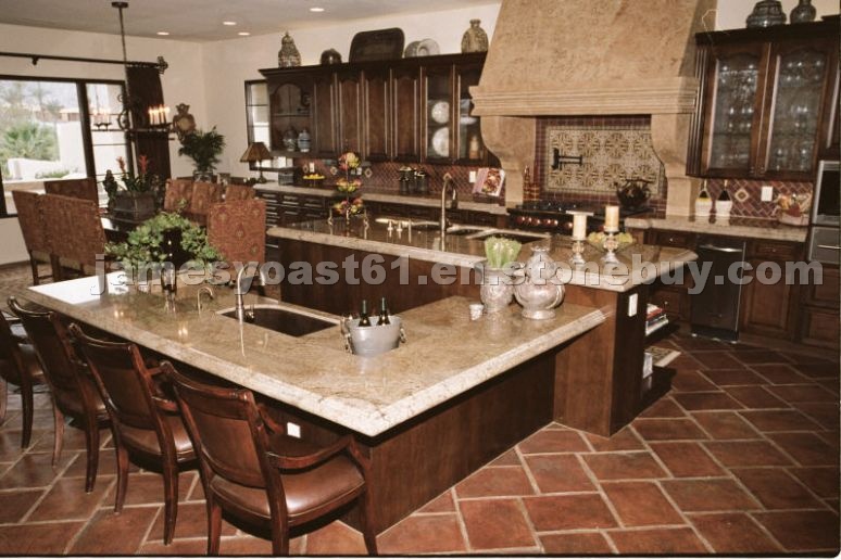 Golden Crystal Countertop