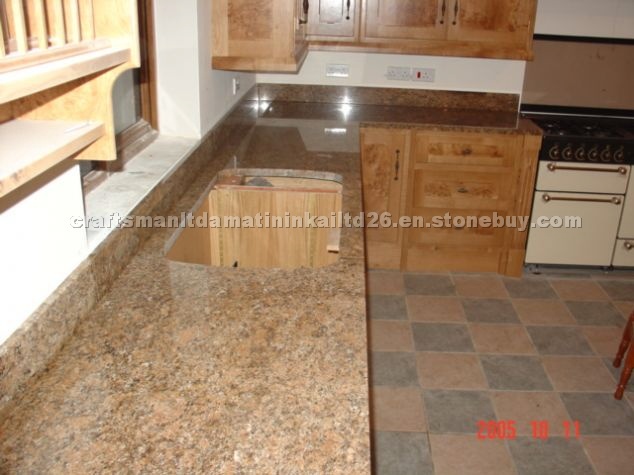 Giallo Veneziano Granite kitchens
