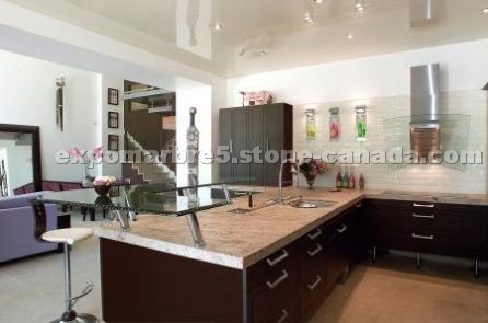 Granite, marble countertops
