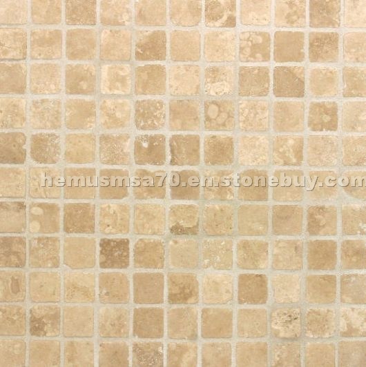 Creme Limestone Mosaic