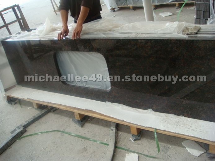 Tan Brown Granite Countertop