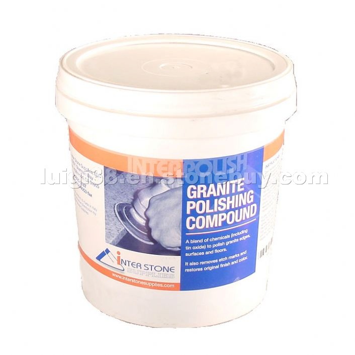 Granite polishing compound