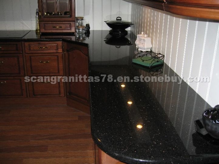 Black Galaxy countertop