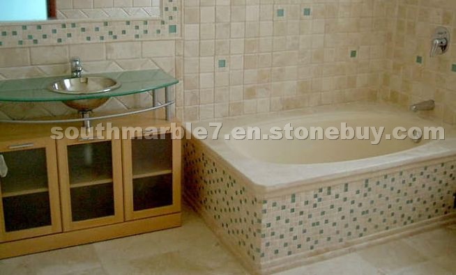 Travertine Bathroom Design