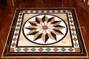 Granite floor tile design