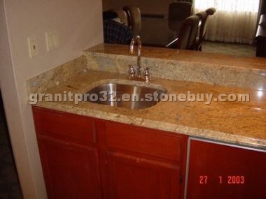 Kashmir Gold granite countertops